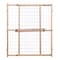 North States Industries North States Gray 32 in. H X 29-1/2-50 in. W Wood Wire Mesh Gate 4618A - alternate 1